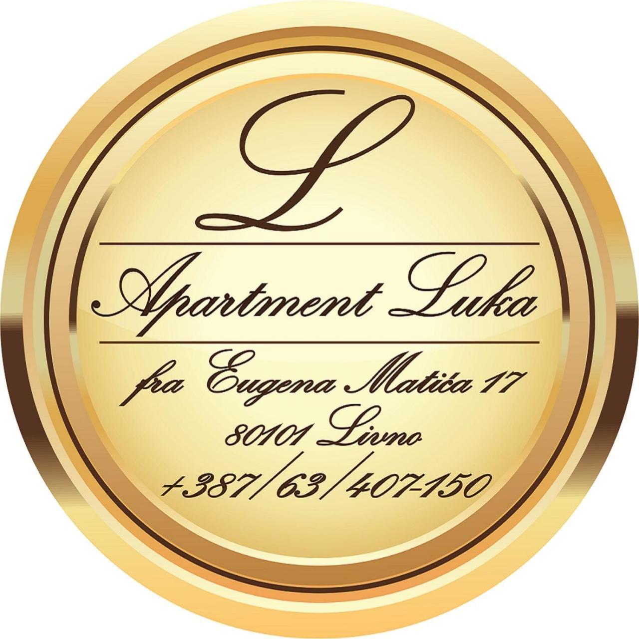 Apartman Luka Лівно Екстер'єр фото